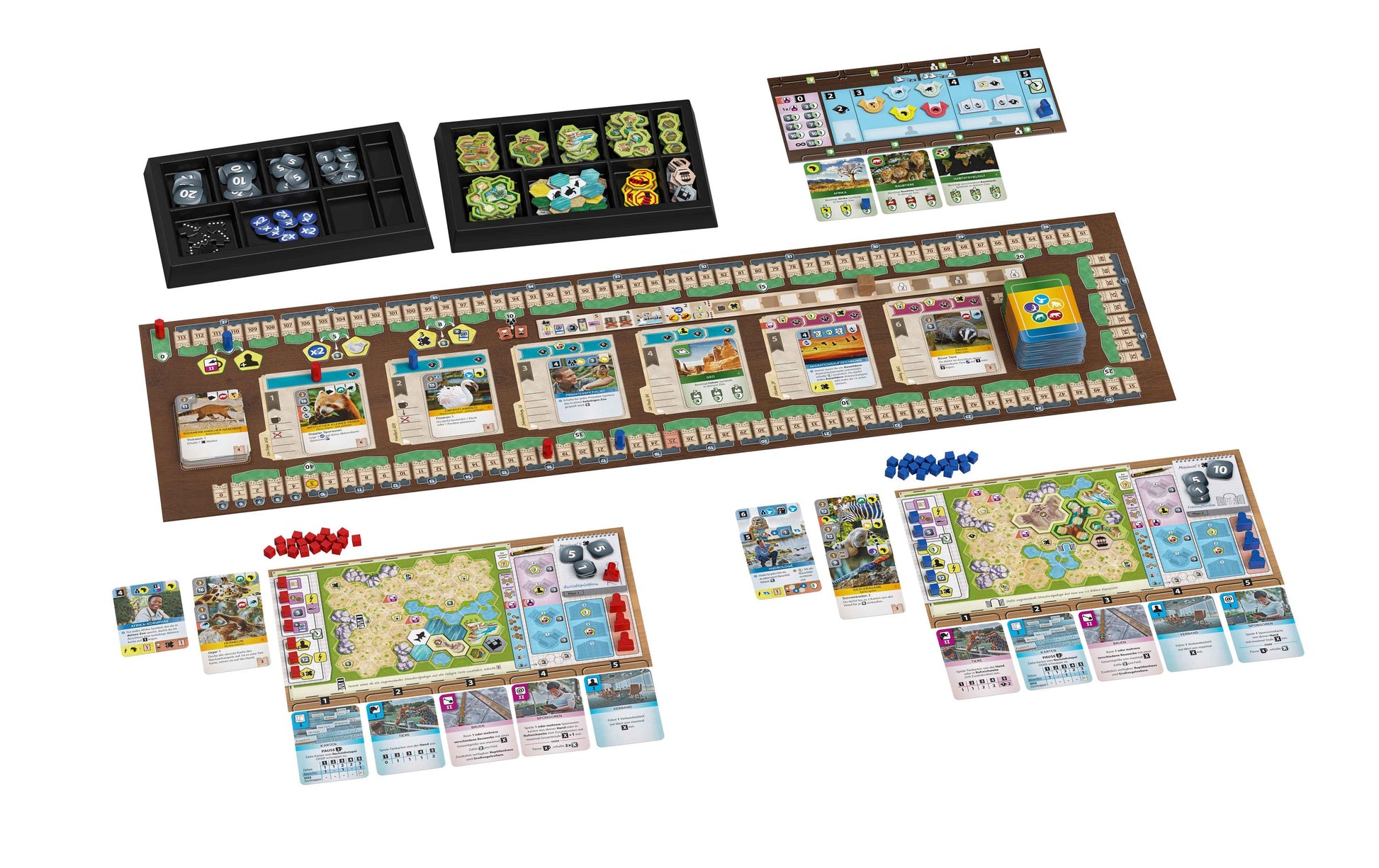 Feuerland Arche Nova – Strategiespiel, 1–4 Spieler, ab 14 Jahren, 150 Min., DE