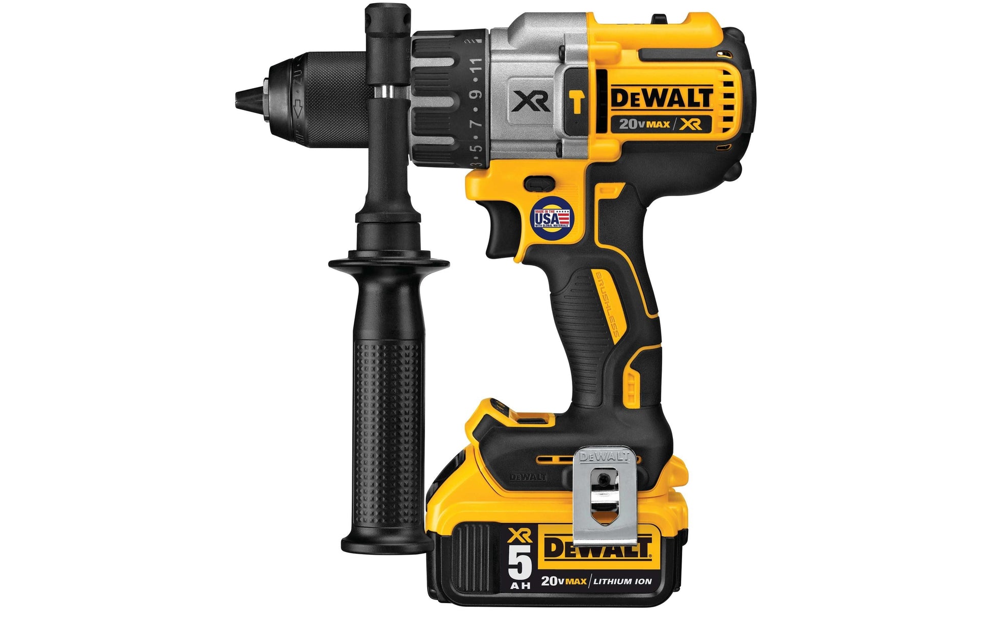 DeWalt DCD996P2 Akku-Schlagbohrschrauber – 18 V – 55 mm Holz, 15 mm Stahl – 2×5,0 Ah & Ladegerät – XR
