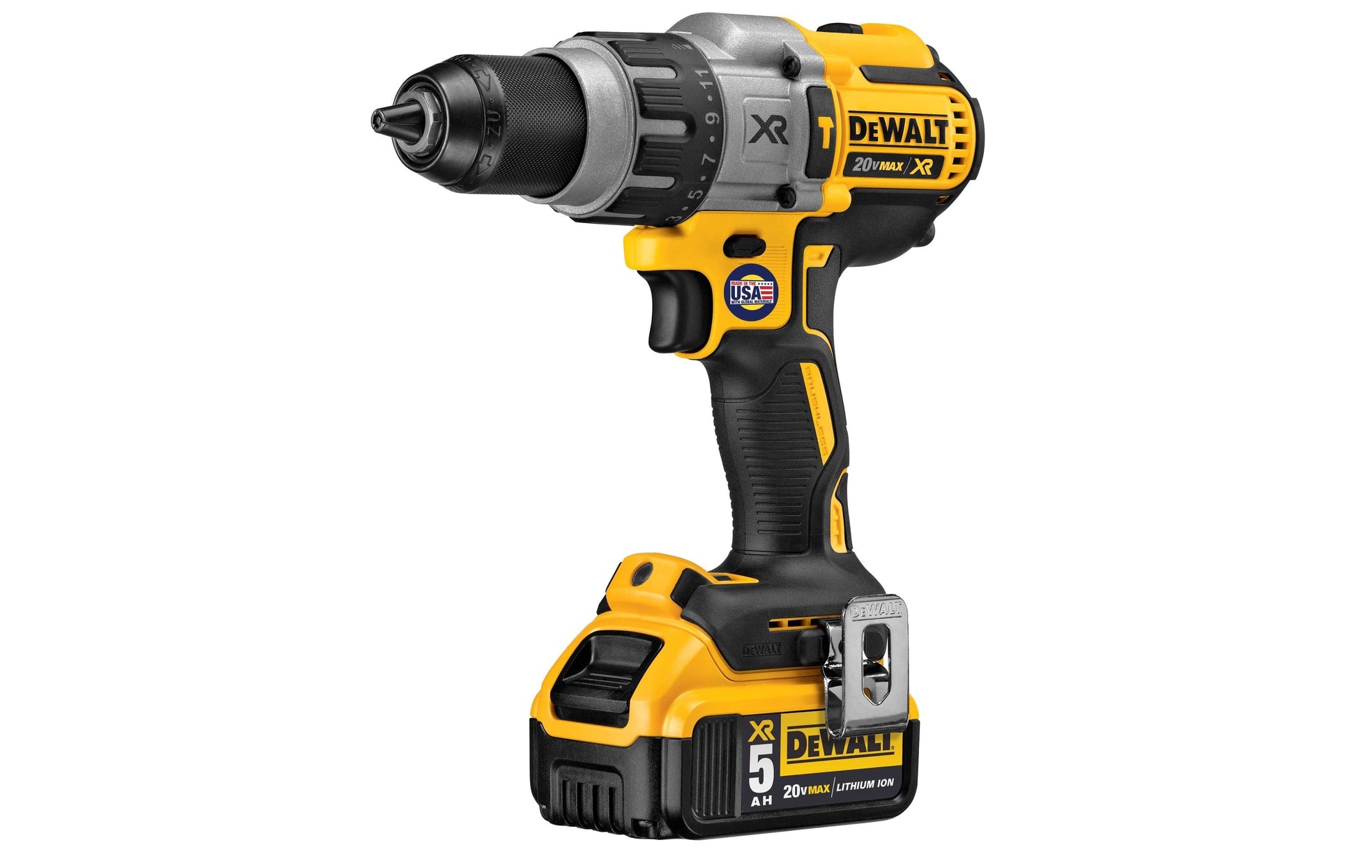 DeWalt DCD996P2 Akku-Schlagbohrschrauber – 18 V – 55 mm Holz, 15 mm Stahl – 2×5,0 Ah & Ladegerät – XR