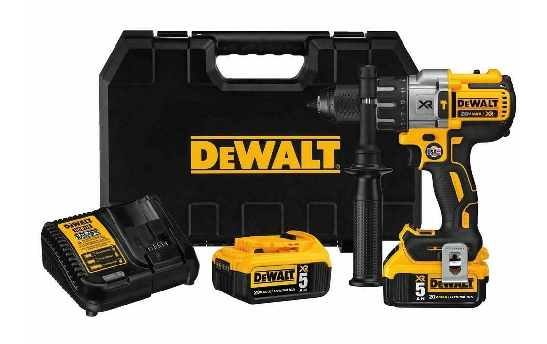 DeWalt DCD996P2 Akku-Schlagbohrschrauber – 18 V – 55 mm Holz, 15 mm Stahl – 2×5,0 Ah & Ladegerät – XR