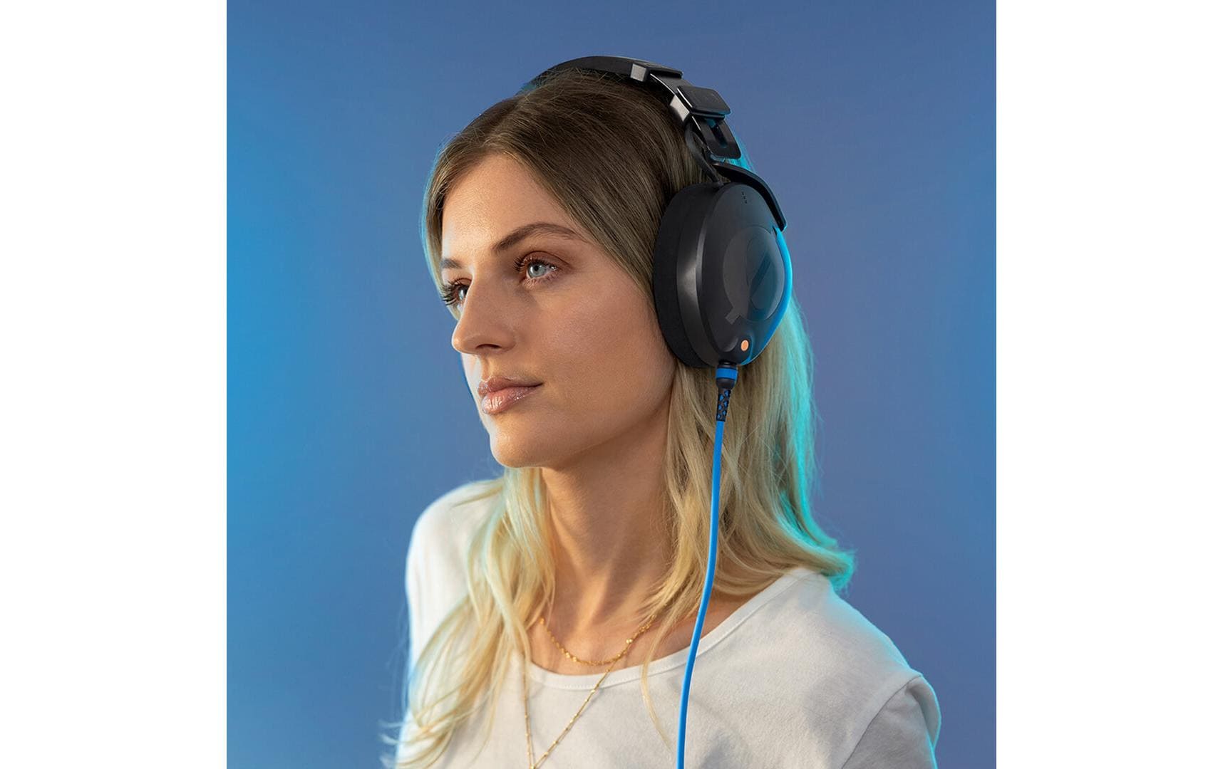 RØDE NTH-Cable24 – Adapterkabel – 3,5 mm TRS auf 3,5 mm TRRS – 2,4 m – Blau