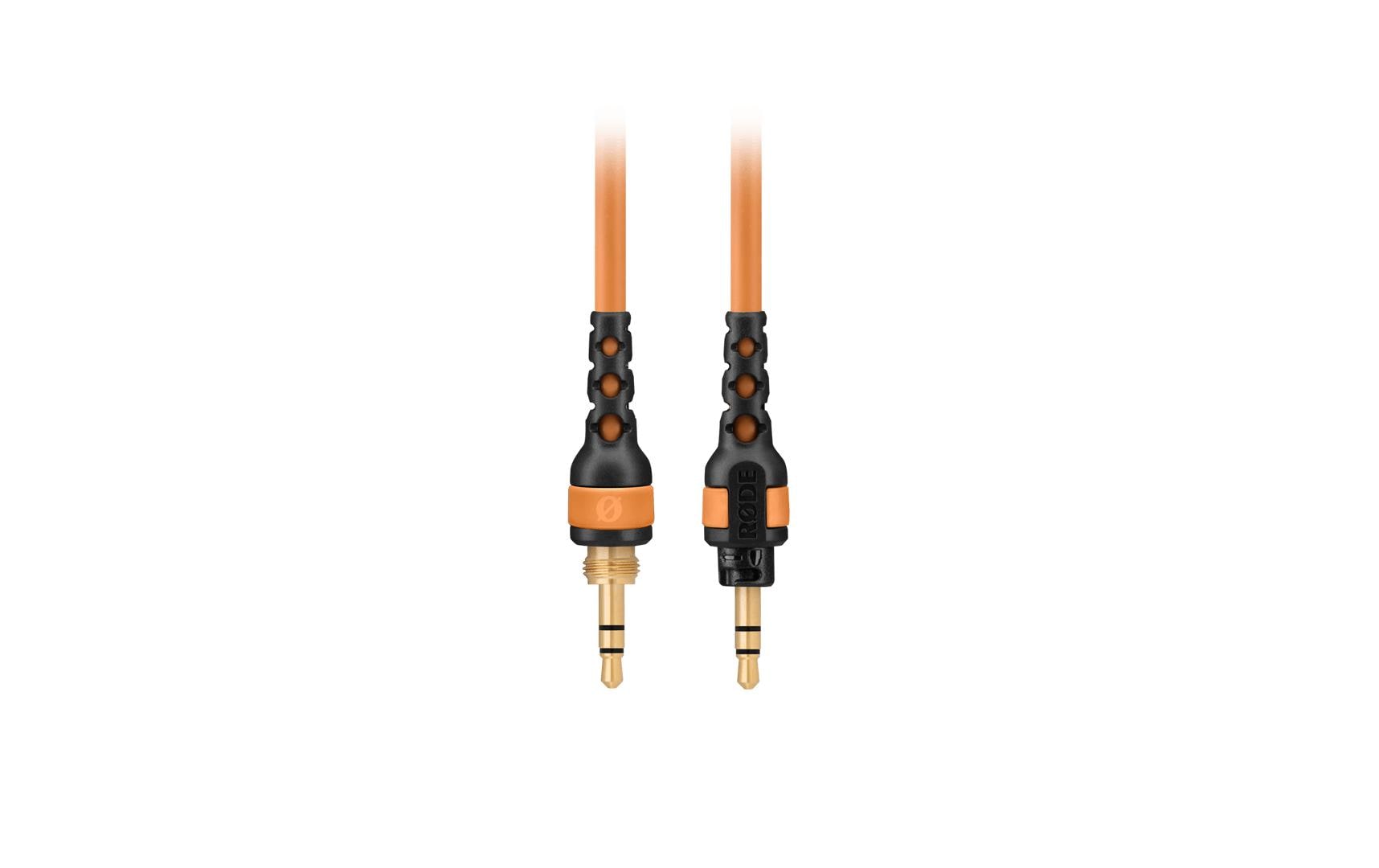 RØDE NTH-Cable24 – Anschlusskabel – für NTH-100 – 3,5 mm TRS auf 3,5 mm TRS – 2,4 m – orange
