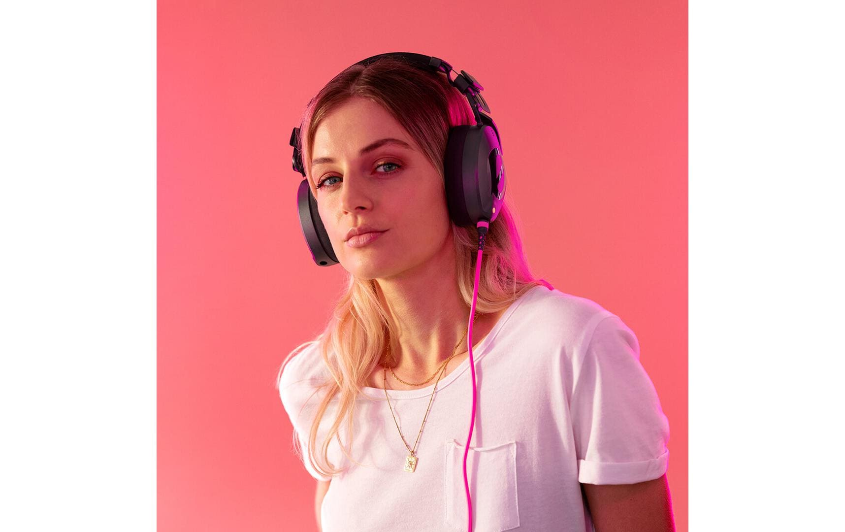 RØDE NTH-Cable12 – Adapterkabel – für NTH-100 – 3,5 mm Klinke auf 3,5 mm Klinke – 1,2 m – Rosa