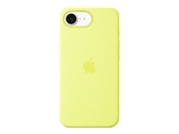 Apple Backcover – für Apple iPhone 16e, Silikon, Neongelb
