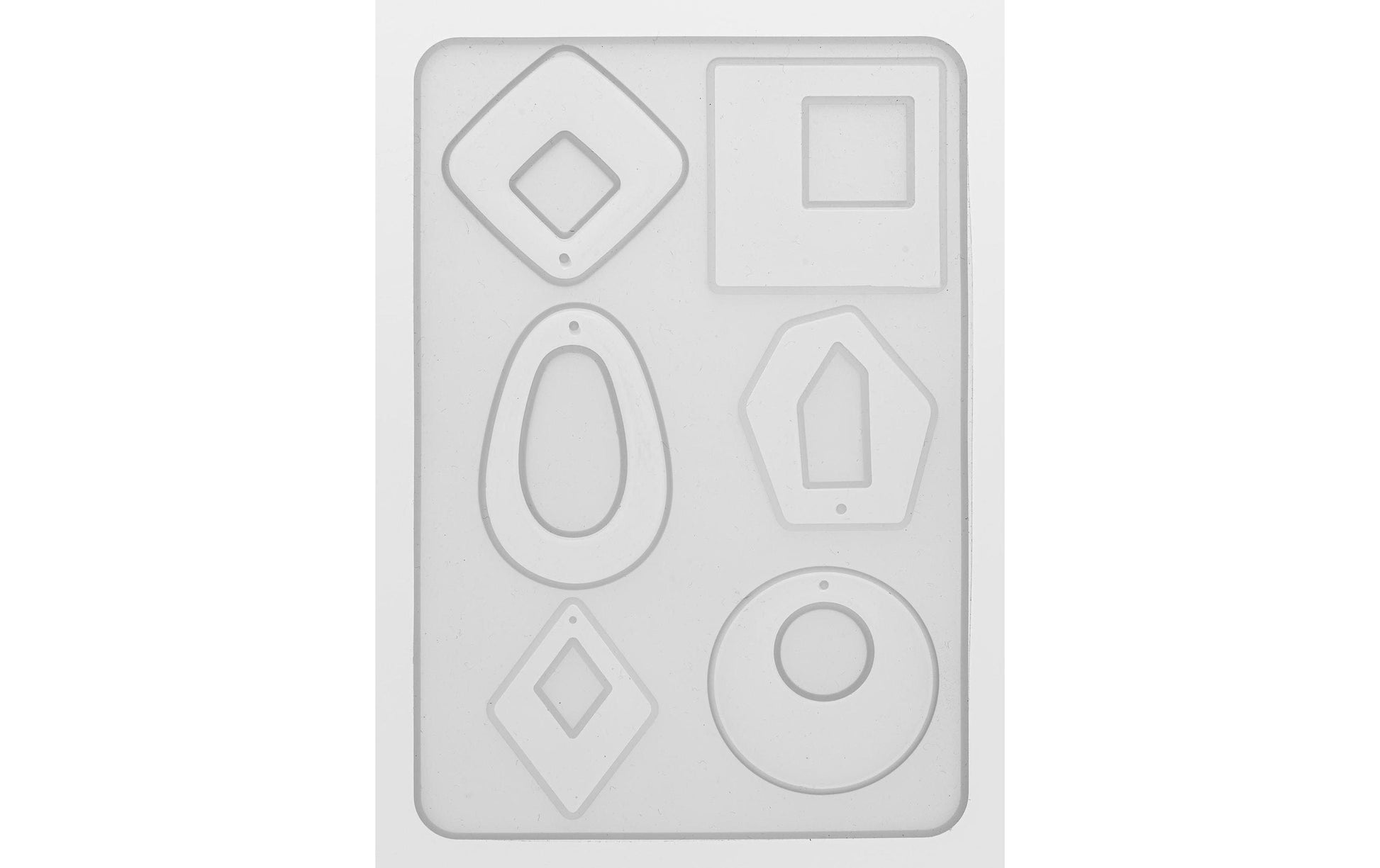 GLOREX Giessform – Ornamente – Silikon – 110 × 145 mm – 6 Stück