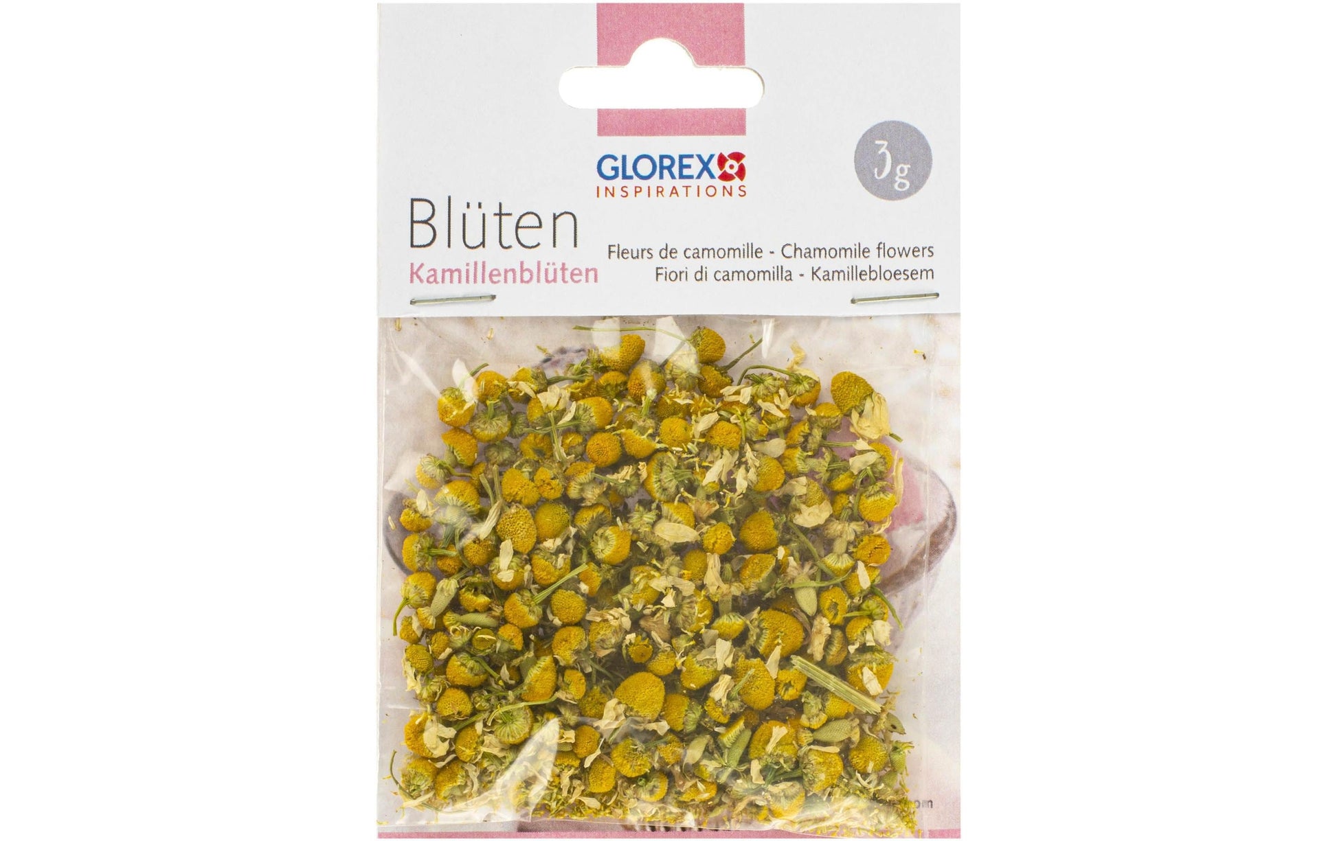 GLOREX Kamillenblüten, Gelb