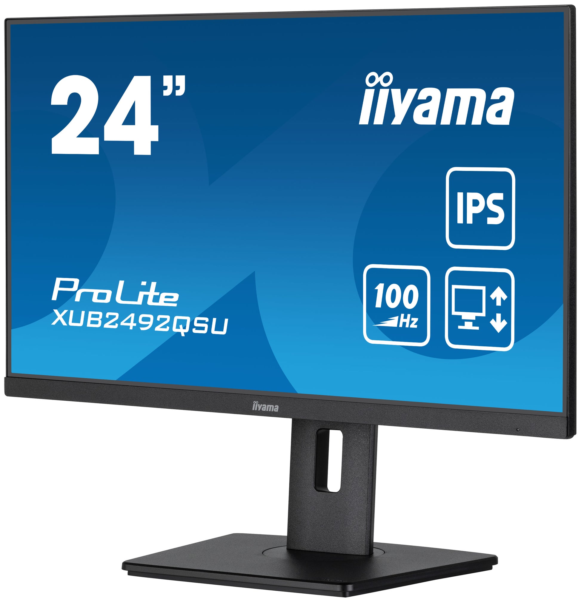 iiyama XUB2492QSU-B1 – 23,8", 2560 × 1440 (WQHD), IPS, 100 Hz