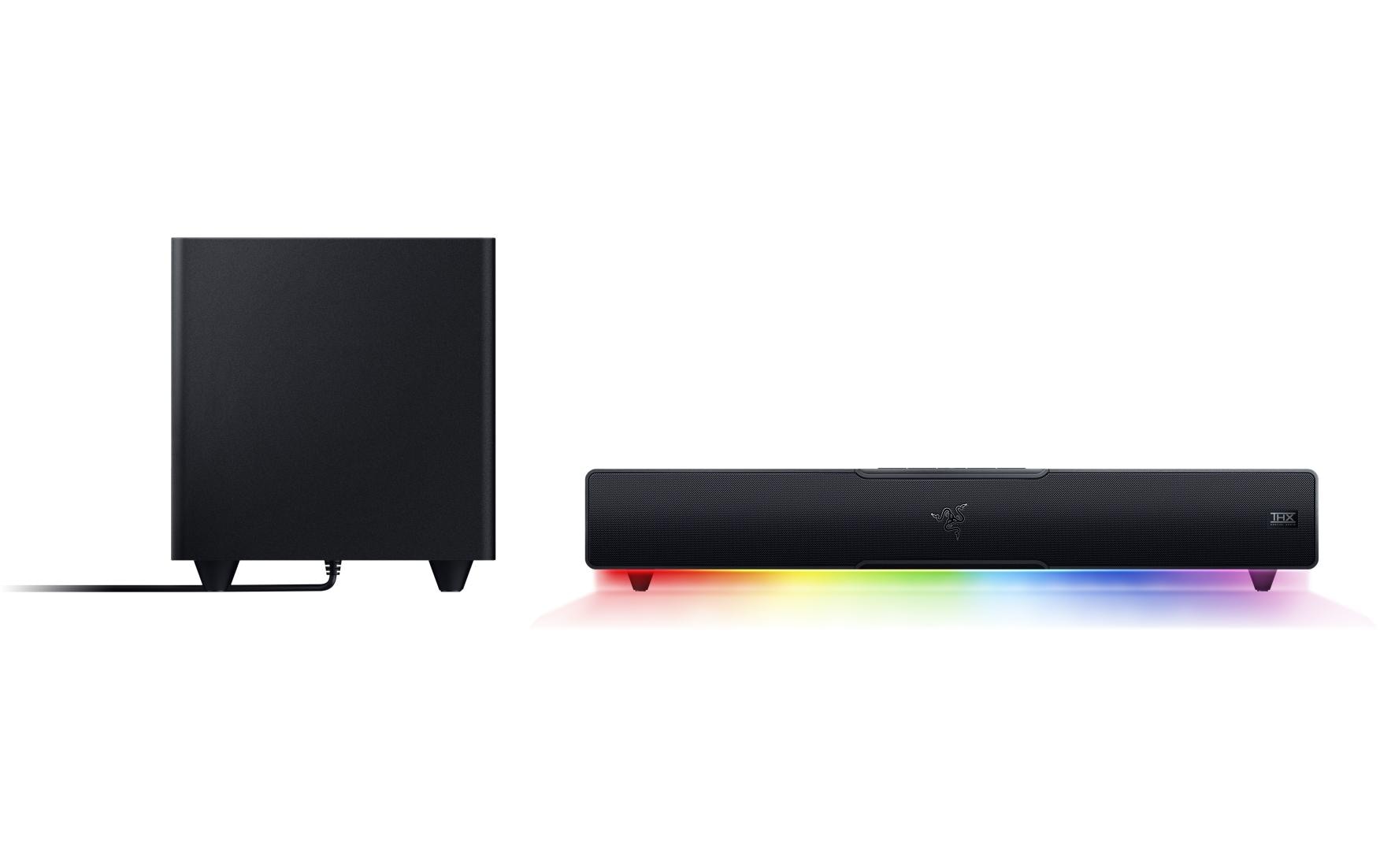 Razer Leviathan V2 – PC-Lautsprecher-Set – 7.1, THX, Bluetooth 5.2, USB, Schwarz