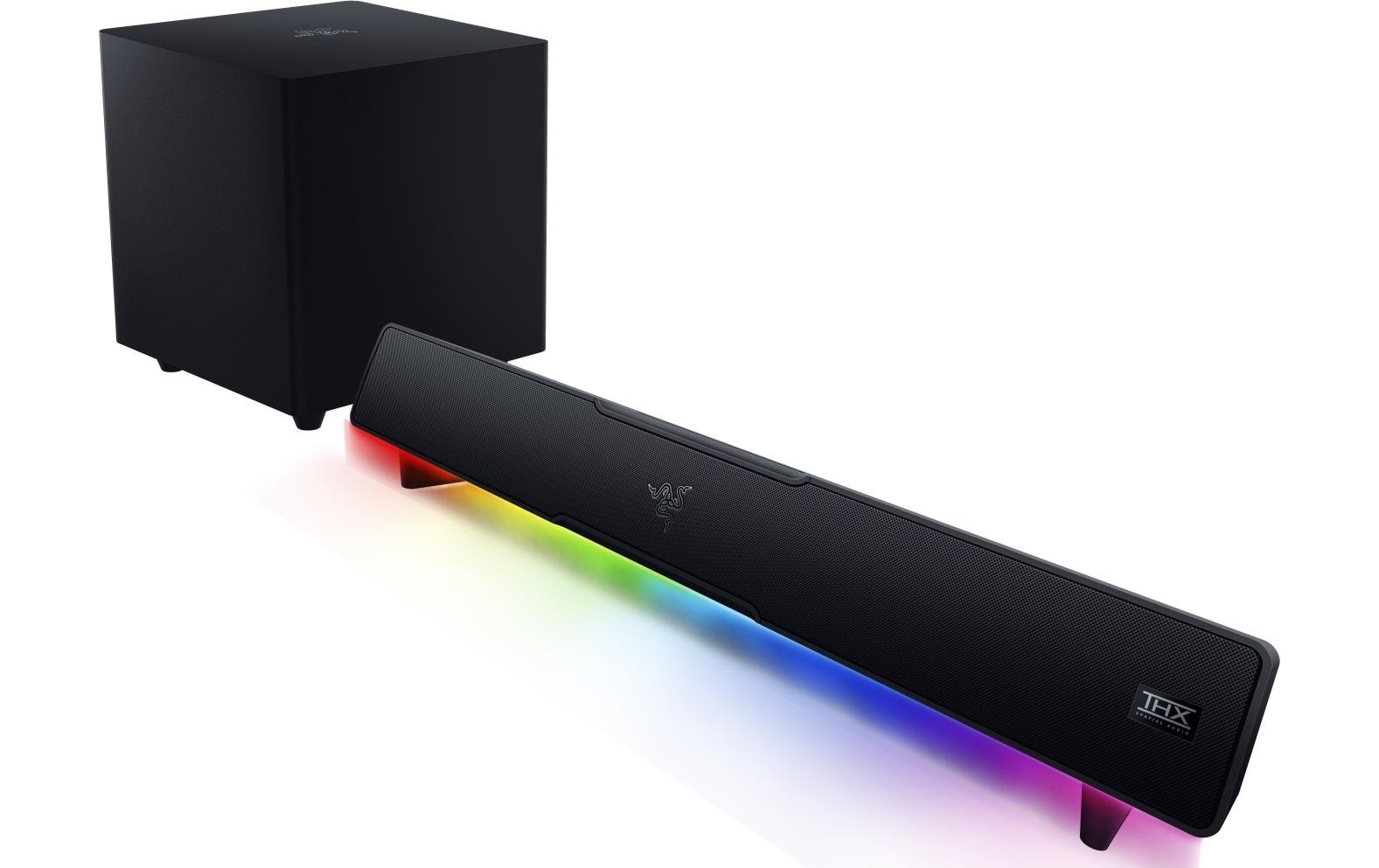 Razer Leviathan V2 – PC-Lautsprecher-Set – 7.1, THX, Bluetooth 5.2, USB, Schwarz