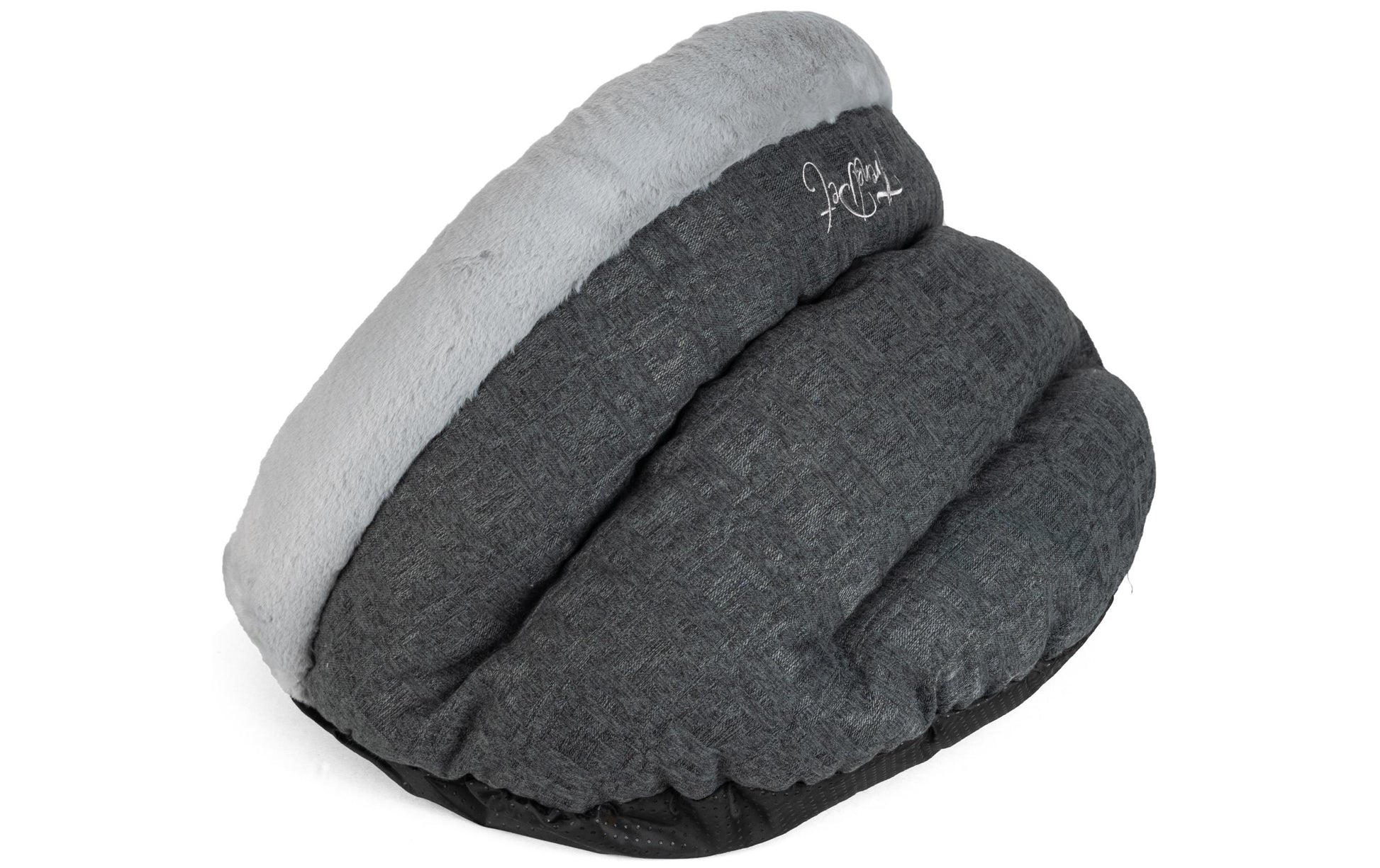 TrendPet LunaSuite Haustierbett – 50 × 30 cm, abwaschbarer Bezug, dunkelgrau