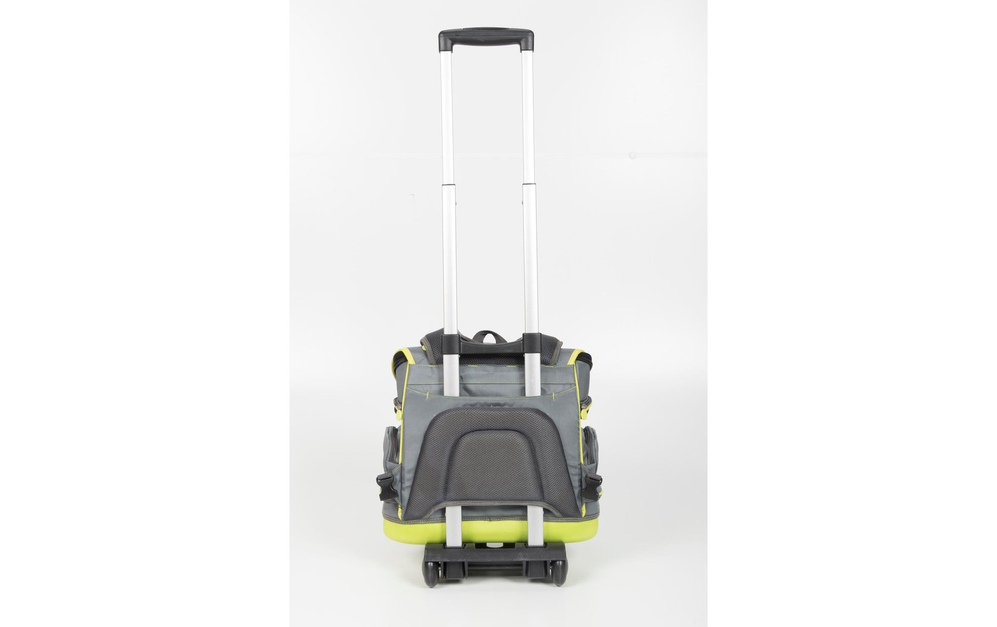 TrendPet Haustier-Trolley – mit Lenkrolle – für Hund – 47 × 50 × 31 cm – Silber/Schwarz – Aluminium – 1 Stk.
