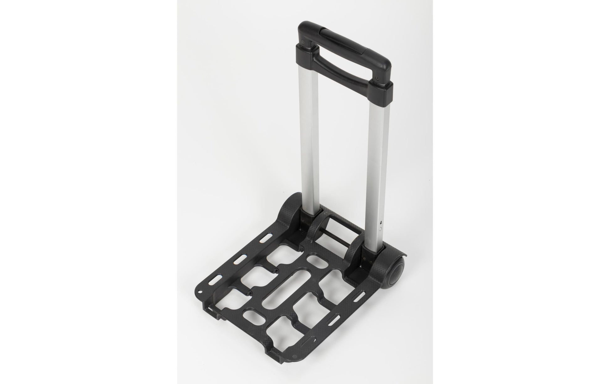 TrendPet Haustier-Trolley – mit Lenkrolle – für Hund – 47 × 50 × 31 cm – Silber/Schwarz – Aluminium – 1 Stk.