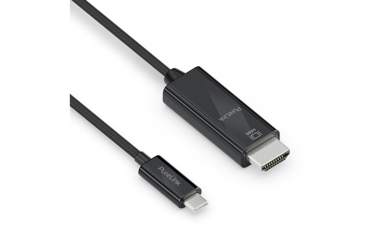 PureLink USB-C (Stecker) auf HDMI (Stecker) Adapter, HDMI 2.0, 4K@60 Hz, 3 m, DisplayPort Alt Mode