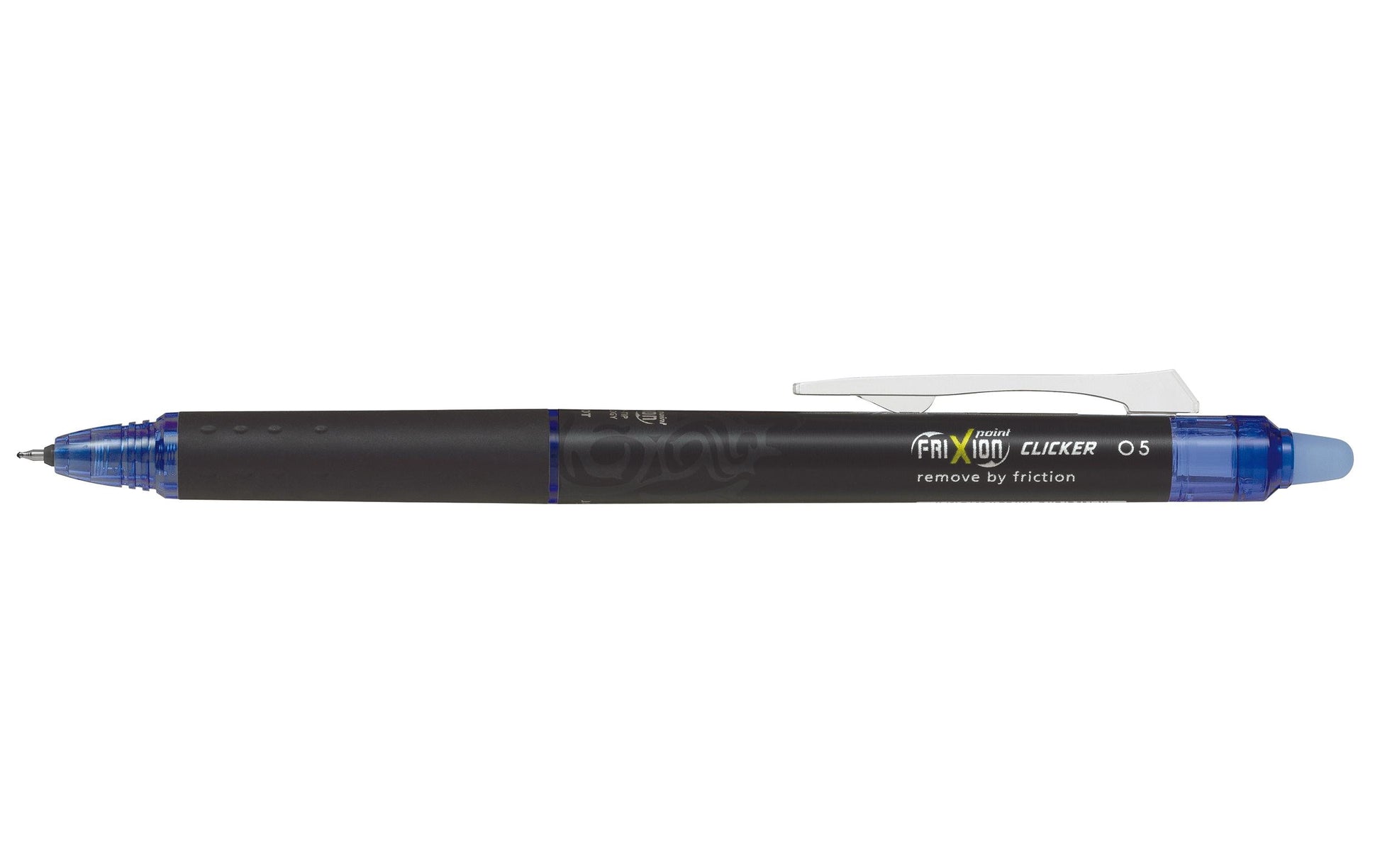 Pilot FriXion Point Clicker – radierbarer Tintenroller, 0,25 mm, blau, für Linkshänder