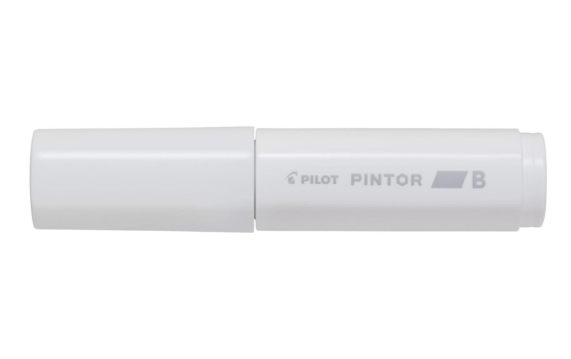 Pilot Pigment-Marker Pintor – Keilspitze 8 mm – Weiss – Für dunkle Oberflächen geeignet