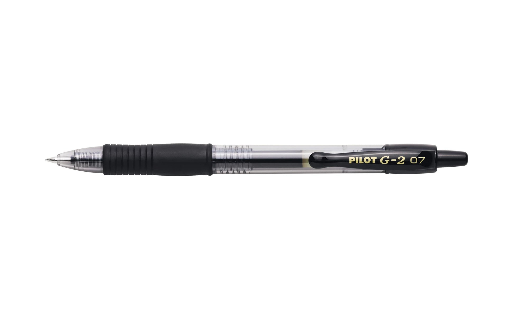 Pilot G-2 Gelschreiber – Schwarz, 0,7 mm, dokumentenecht, Druck, nachfüllbar