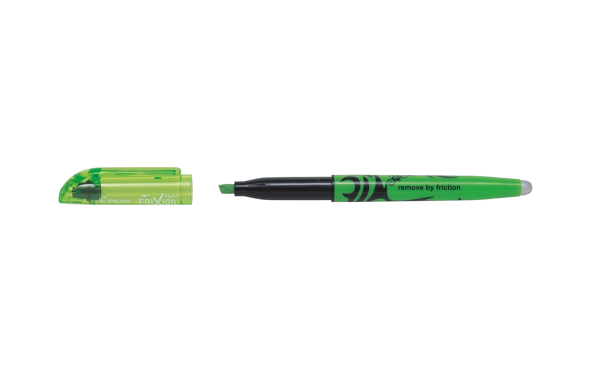 Pilot FriXion Light Textmarker Grün – Keilspitze, 3,3 mm, radierbar