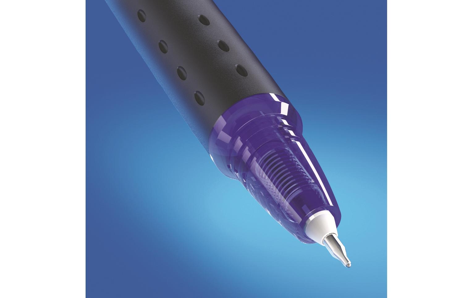 Pilot FriXion Point – radierbarer Tintenroller mit Kappe, 0,5 mm, hellblau, für Linkshänder