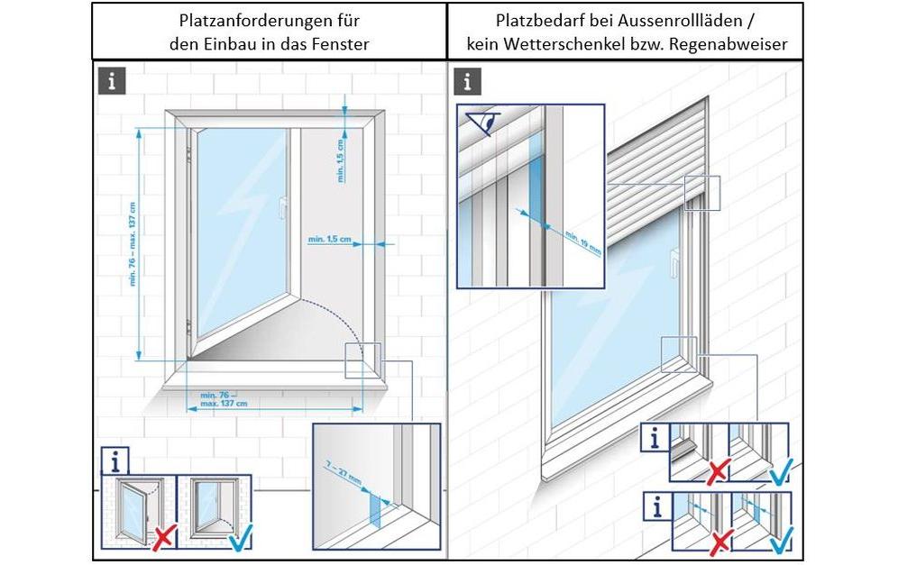 TESA Fenster-Fliegengitter – 140 × 140 cm – Anthrazit – Aluminiumrahmen – faltbar