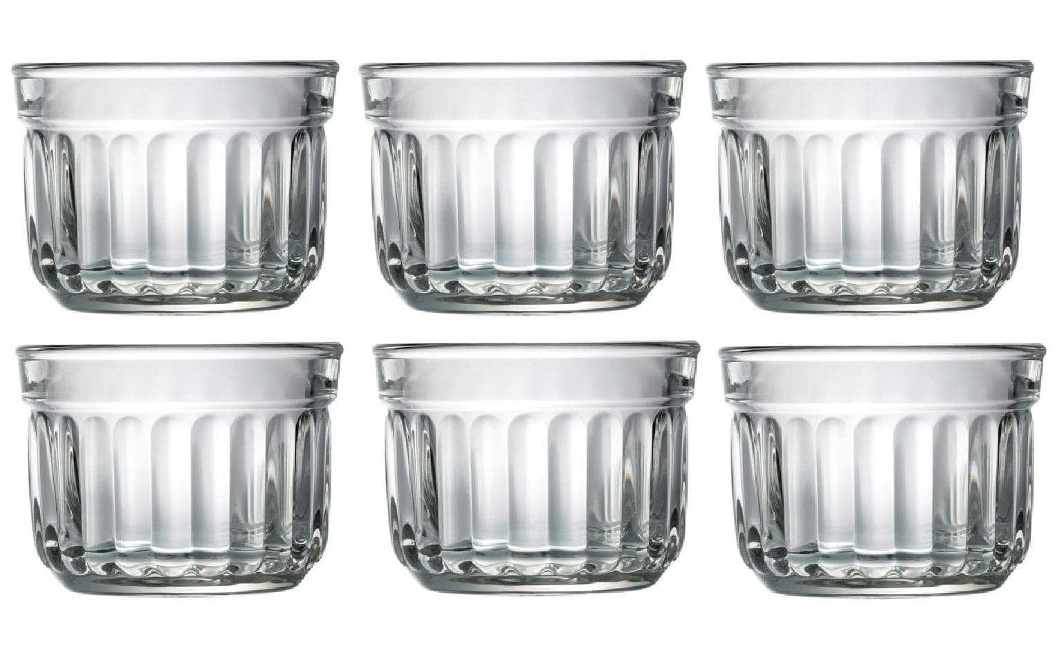 La Rochère Dessert-Schale Delice – 6er Set, 100 ml, Ø 7,1 cm, Glas, Transparent, spülmaschinenfest