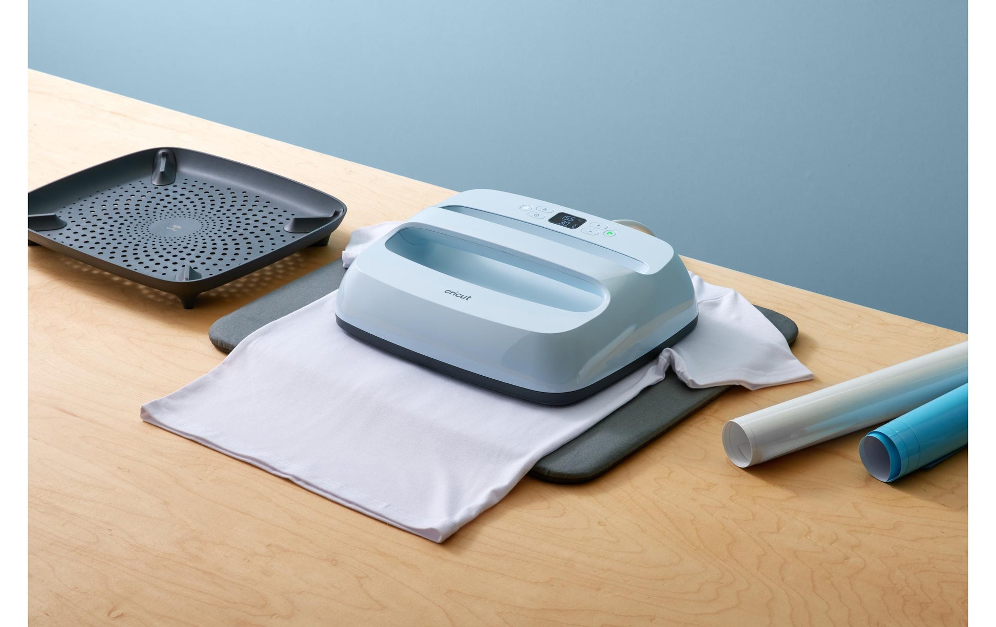 Cricut EasyPress 3 Transferpresse – Pressfläche 225 × 225 mm – mehrfarbig – für Aufbügelfolien