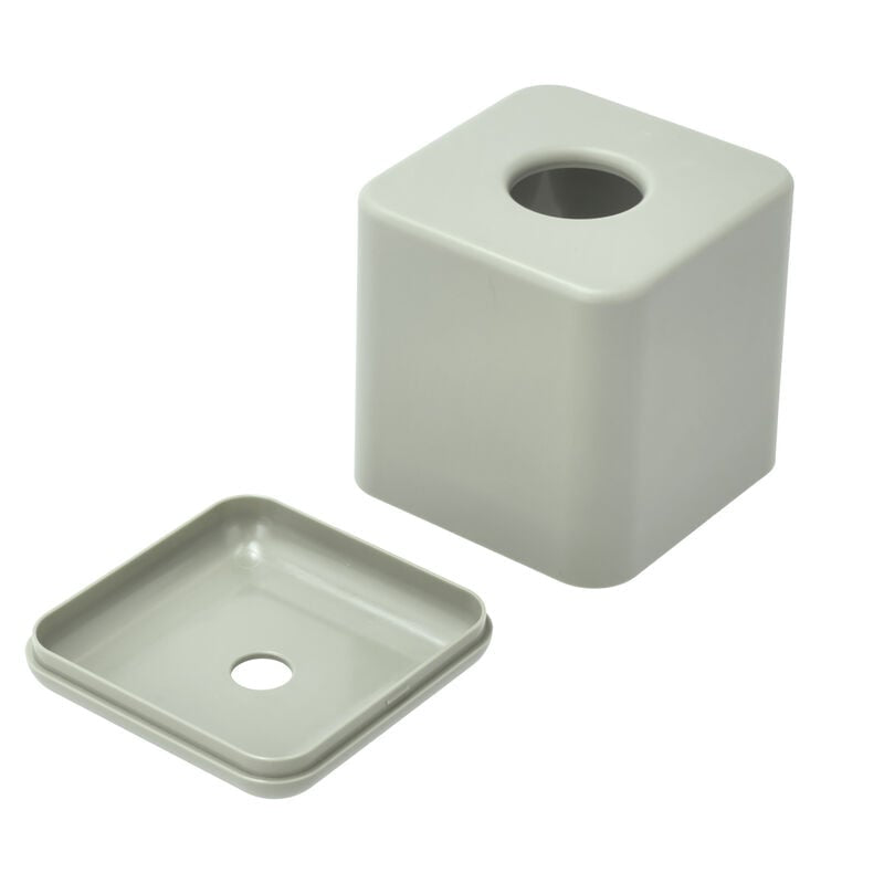 Zone Denmark Kosmetiktuchbox Ume – 13×13×15,1 cm, ABS, freistehend, Eukalyptusgrün