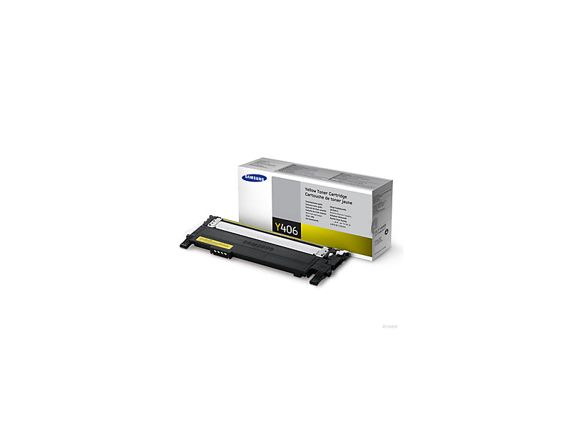 Samsung Toner CLT-Y406S/ELS – Gelb, 1000 Seiten – für CLP360/CLP365N/CLX-330 und andere