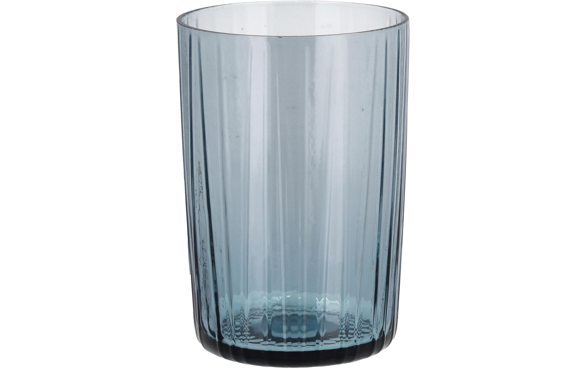 BITZ Trinkgläser – 4er Set, 280 ml, Ø 7 cm, Kristallglas, Dunkelblau, spülmaschinenfest