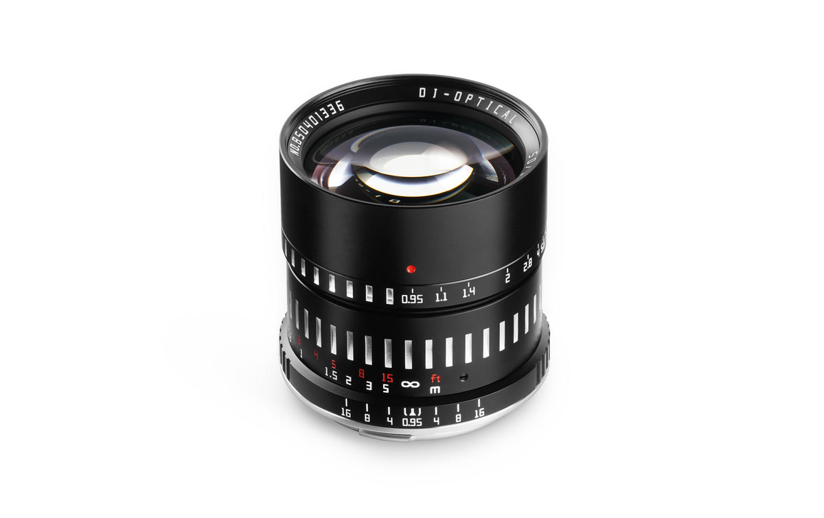 TTArtisan C50095-B-E Objektiv – 50 mm f/0.95 (Sony E) – für Sony A5000, A5100, A6000 und andere