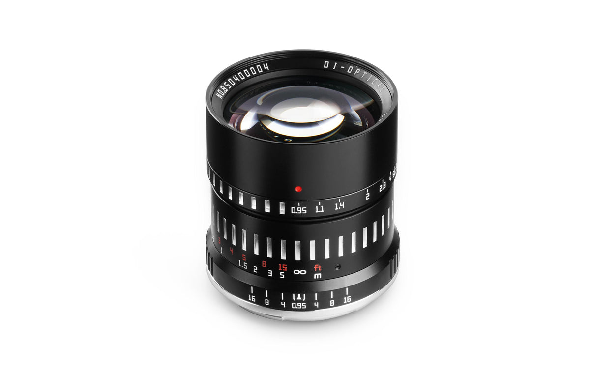 TTArtisan C50095-B-E Objektiv – 50 mm f/0.95 (Sony E) – für Sony A5000, A5100, A6000 und andere