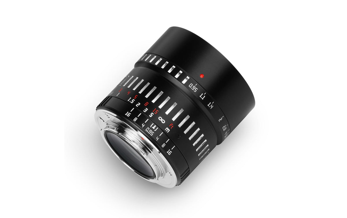 TTArtisan C50095-B-E Objektiv – 50 mm f/0.95 (Sony E) – für Sony A5000, A5100, A6000 und andere