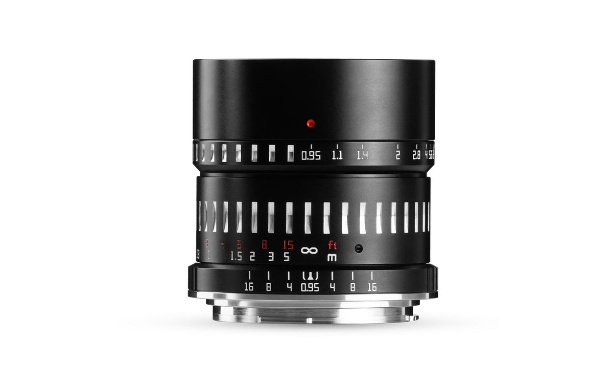 TTArtisan C50095-B-E Objektiv – 50 mm f/0.95 (Sony E) – für Sony A5000, A5100, A6000 und andere