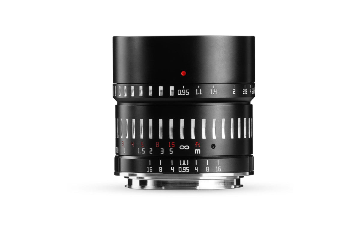 TTArtisan C50095-B-E Objektiv – 50 mm f/0.95 (Sony E) – für Sony A5000, A5100, A6000 und andere
