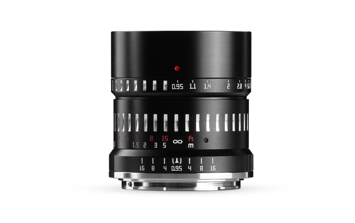 TTArtisan C50095-B-E Objektiv – 50 mm f/0.95 (Sony E) – für Sony A5000, A5100, A6000 und andere