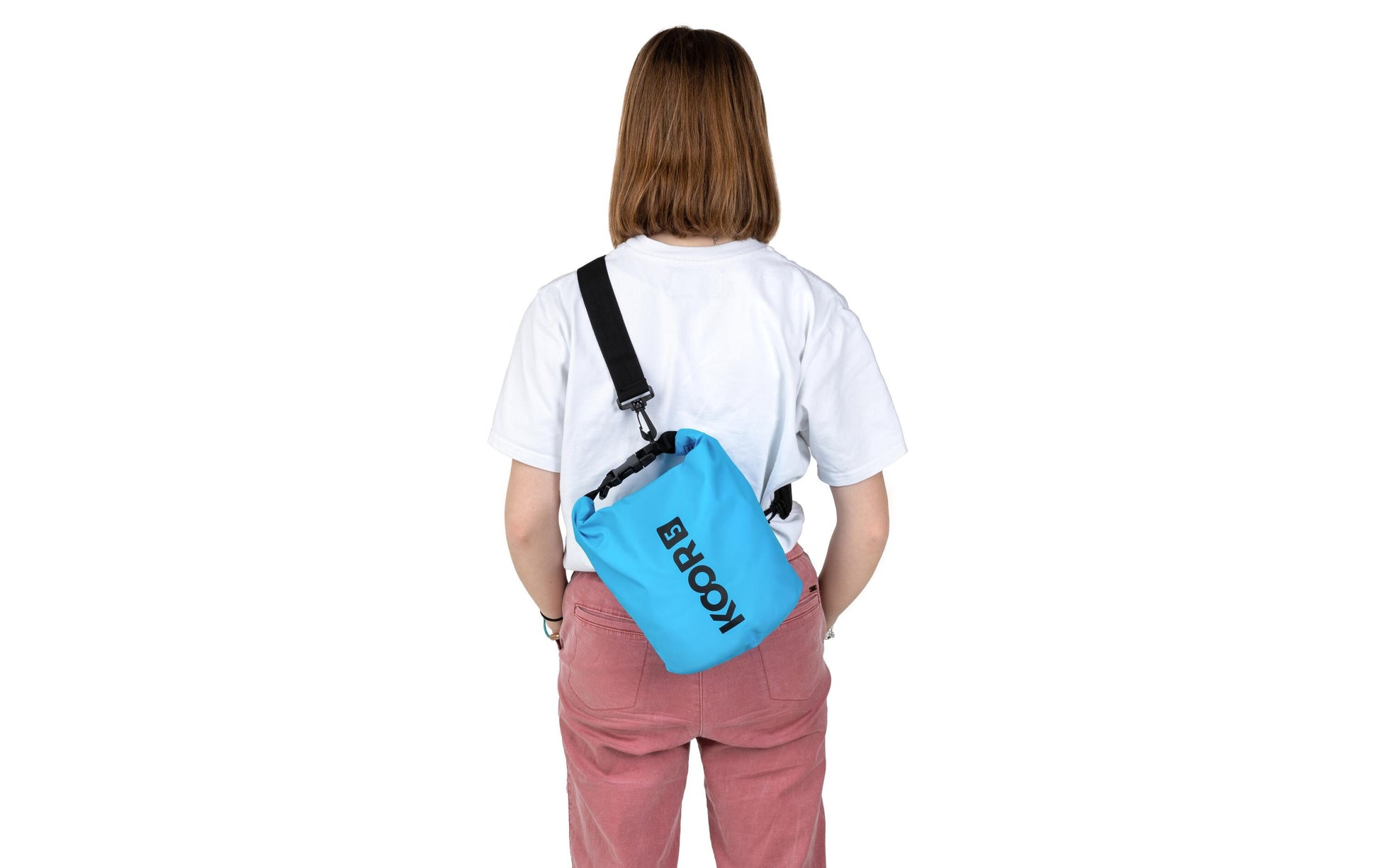 KOOR Sporttasche Dry Bag – 5 l, wasserfest, PVC, blau