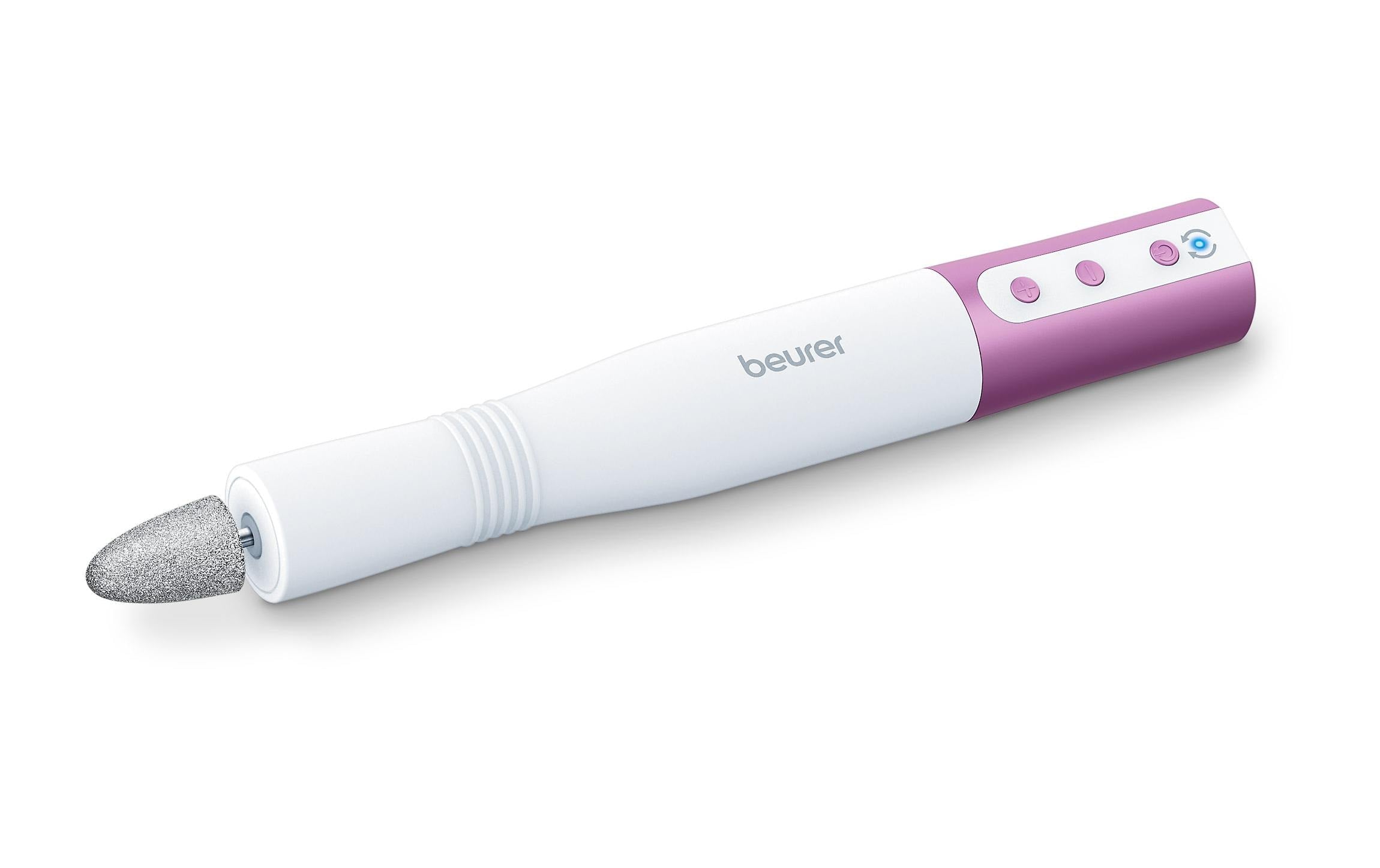 Beurer Maniküre-/Pediküre-Set MP 52 – netzbetrieben, 15'000 U/min – weiss, violett