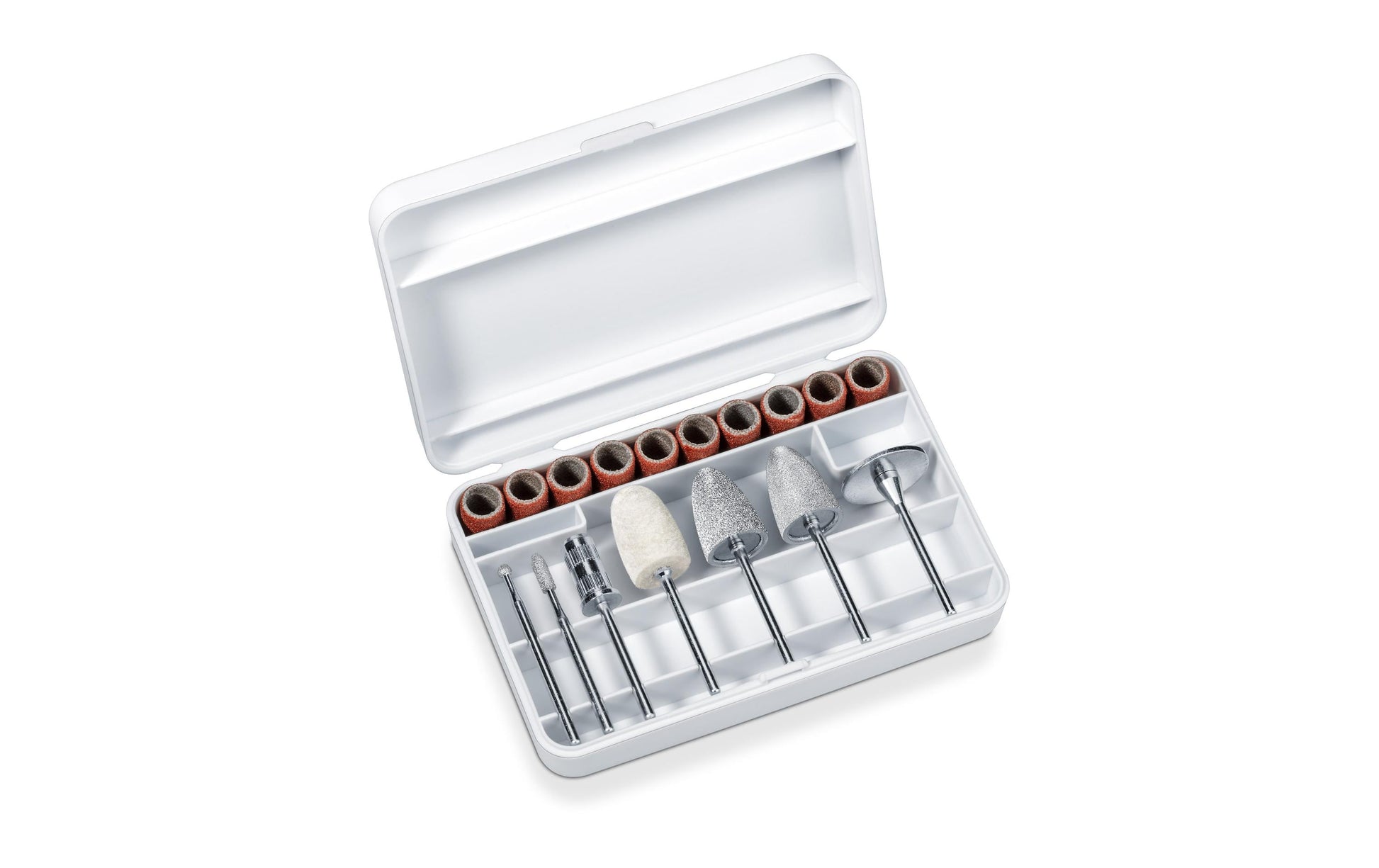 Beurer Maniküre-/Pediküre-Set MP 52 – netzbetrieben, 15'000 U/min – weiss, violett