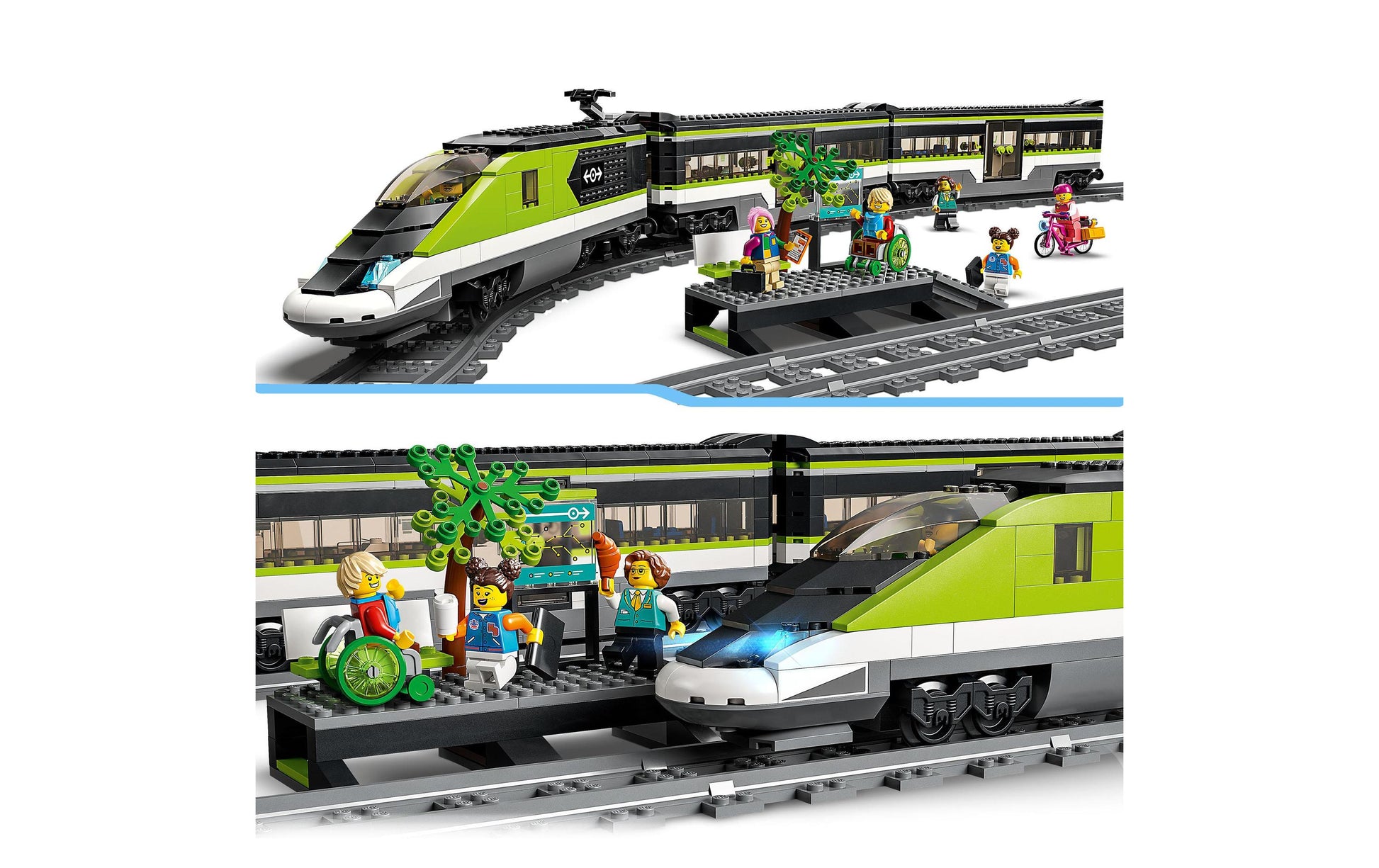 LEGO City Personen-Schnellzug Bauset – 764-teilig – ab 7 Jahren