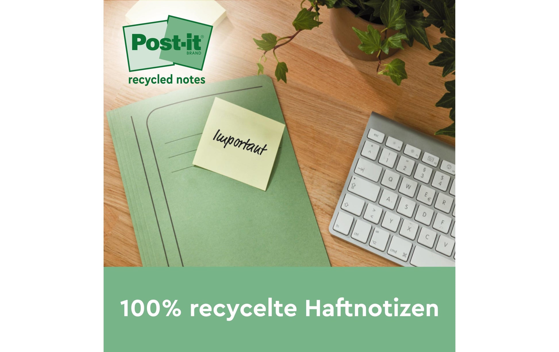Post-it Haftnotizen Super Sticky – 47,6×47,6 mm – Gelb, 12×70 Blatt, PEFC