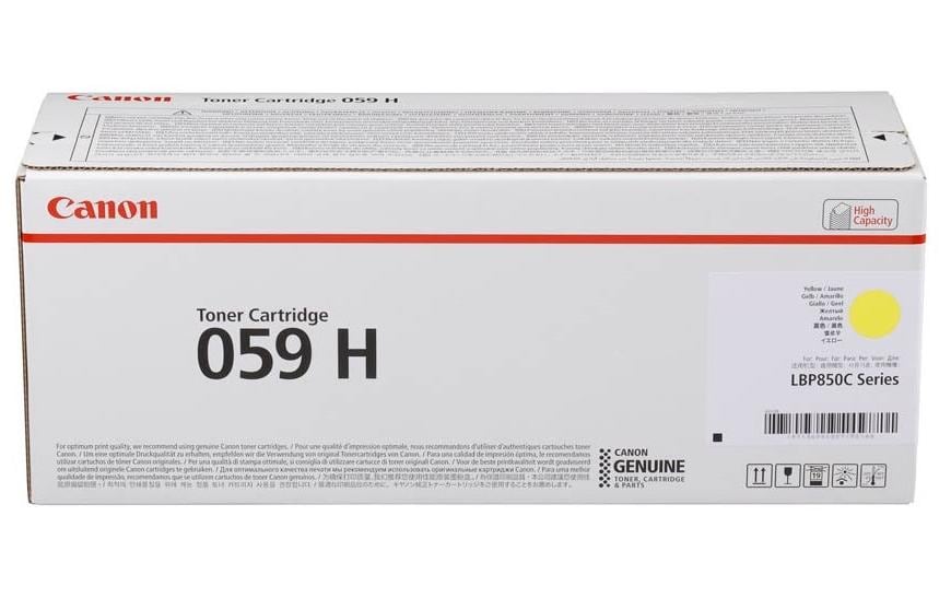 Canon Toner 059H – Gelb