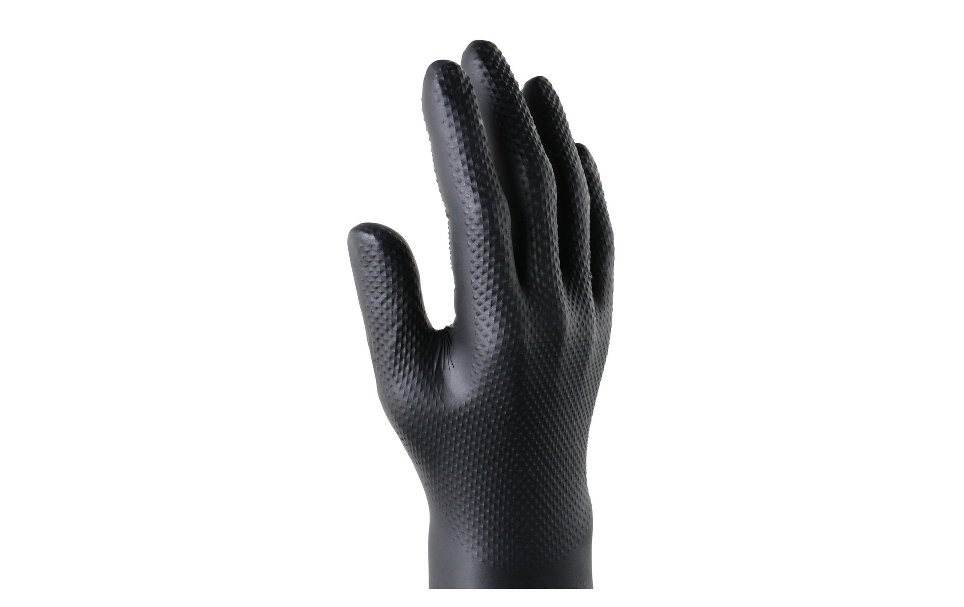 Boldmax Einweghandschuhe Nitril, Max Grip – XL – Schwarz