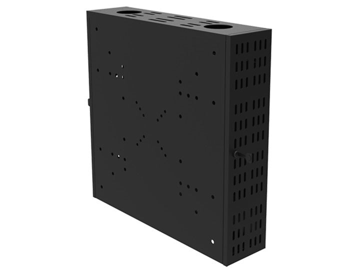 Multibrackets Display-Schutzgehäuse – Schwarz, Aluminium, 485 × 480 × 120 mm