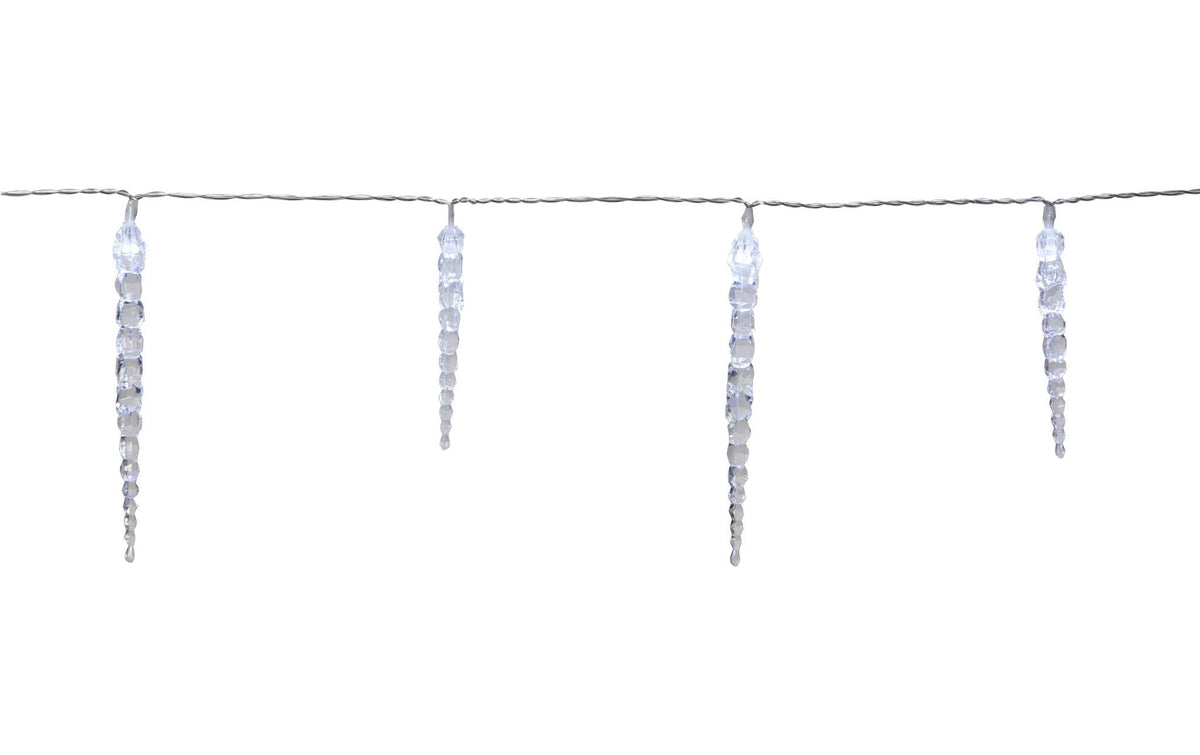 Star Trading System Decor Eiszapfen-Lichterkette Erweiterung – 6 m – 40 LEDs – IP44 – für System Decor