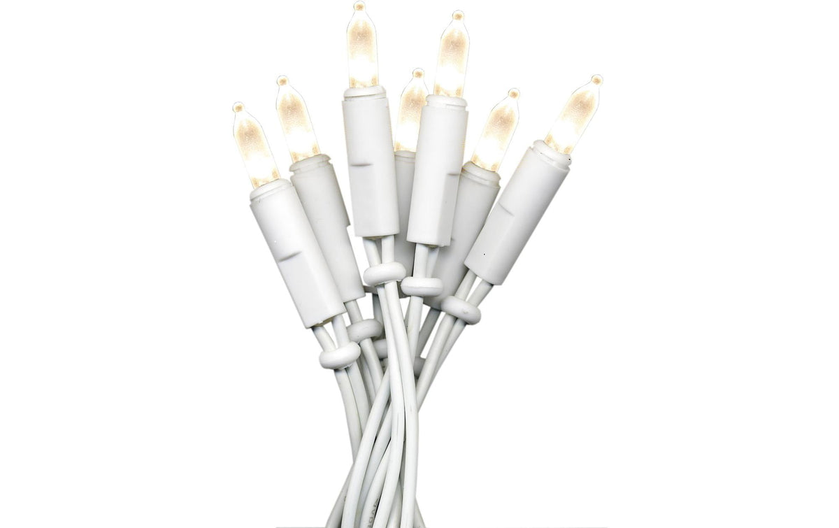 Star Trading Lichterkette – Starterset, 6,6 m, 2,1 W, Warmweiss, Weiss, 35 Lämpchen