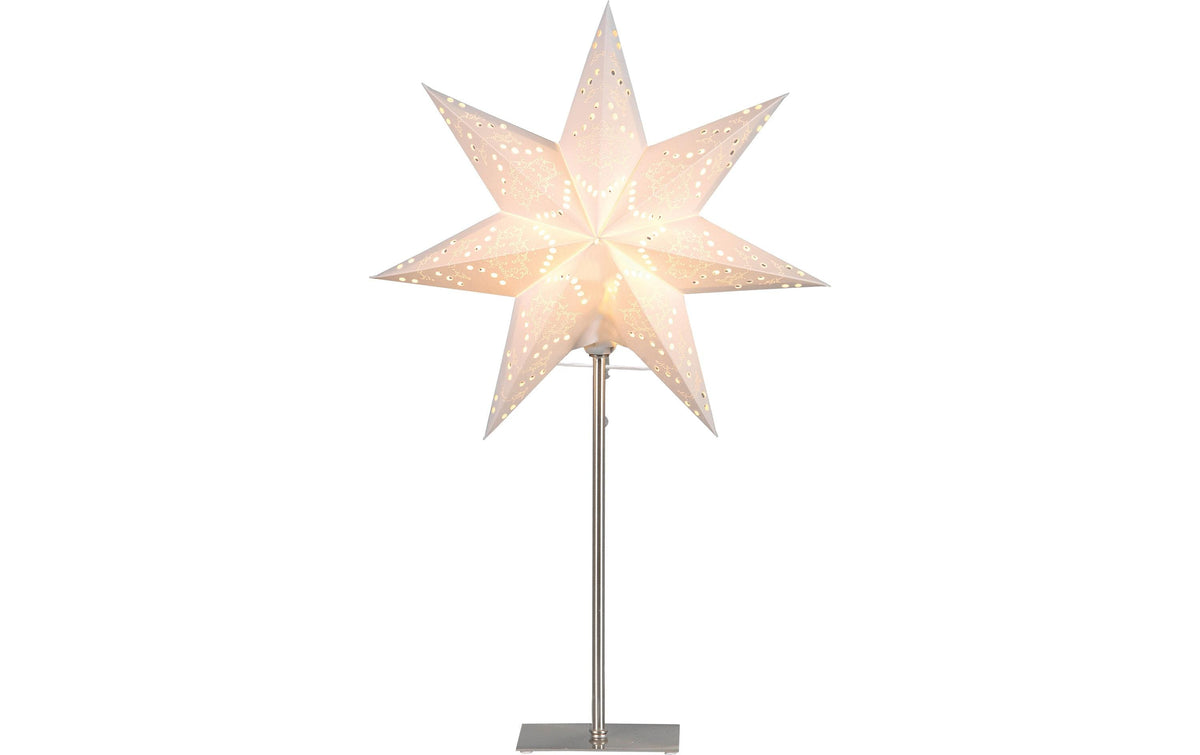 Star Trading Tischleuchte Sensy – 25 W, E14, 55 cm – Weiss