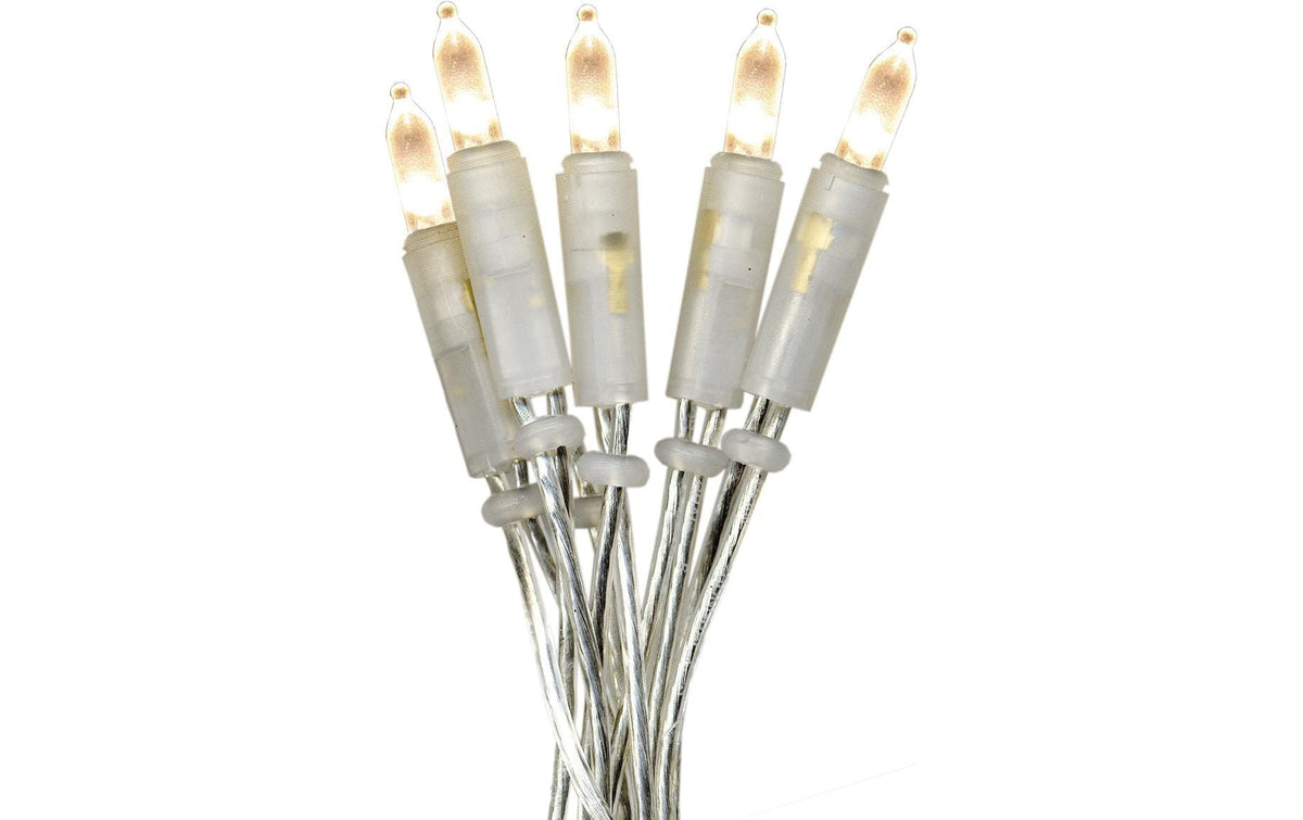 Star Trading P-LED Lichterkette – Starterset, 3,35 m, 20 LEDs, 3,45 W, Warmweiss, Transparent