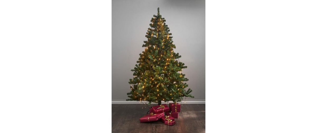 Star Trading Weihnachtsbaum – Ø 140 × 210 cm – Kunststoff & Metall, Grün