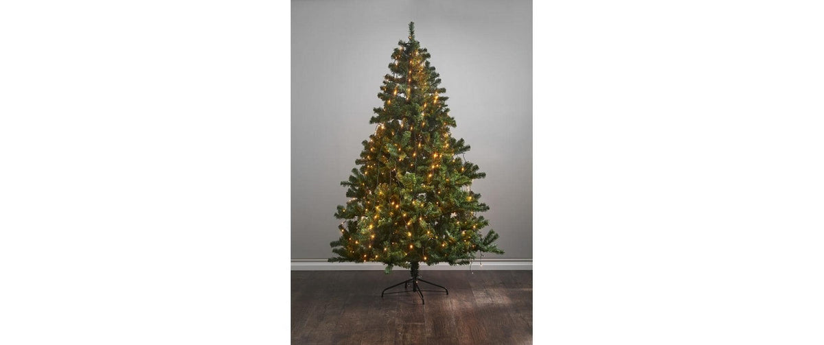 Star Trading Weihnachtsbaum – Ø 140 × 210 cm – Kunststoff & Metall, Grün