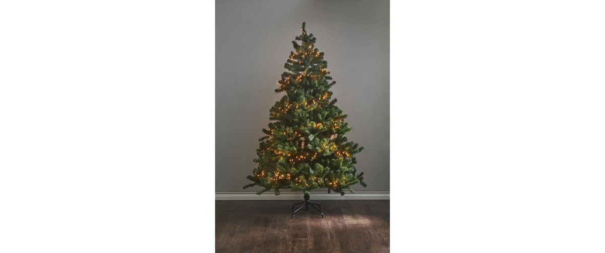 Star Trading Weihnachtsbaum – Ø 140 × 210 cm – Kunststoff & Metall, Grün