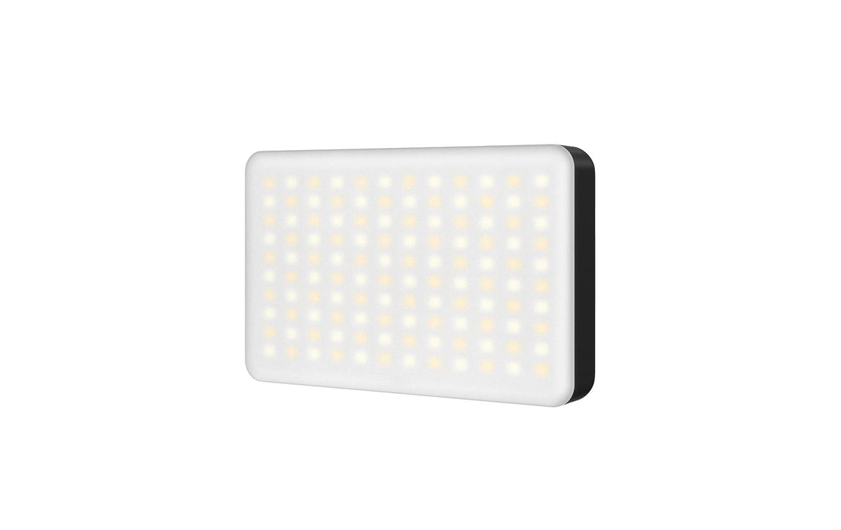 Vijim VL120 LED-Videolicht – 3200–6500 K, dimmbar – Li-Ion-Akku – Schwarz